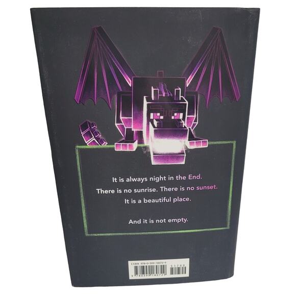 2019 Mojang Minecraft The End Fiction Novel Hardback Book by Catherynne Valente - Picture 2 of 3